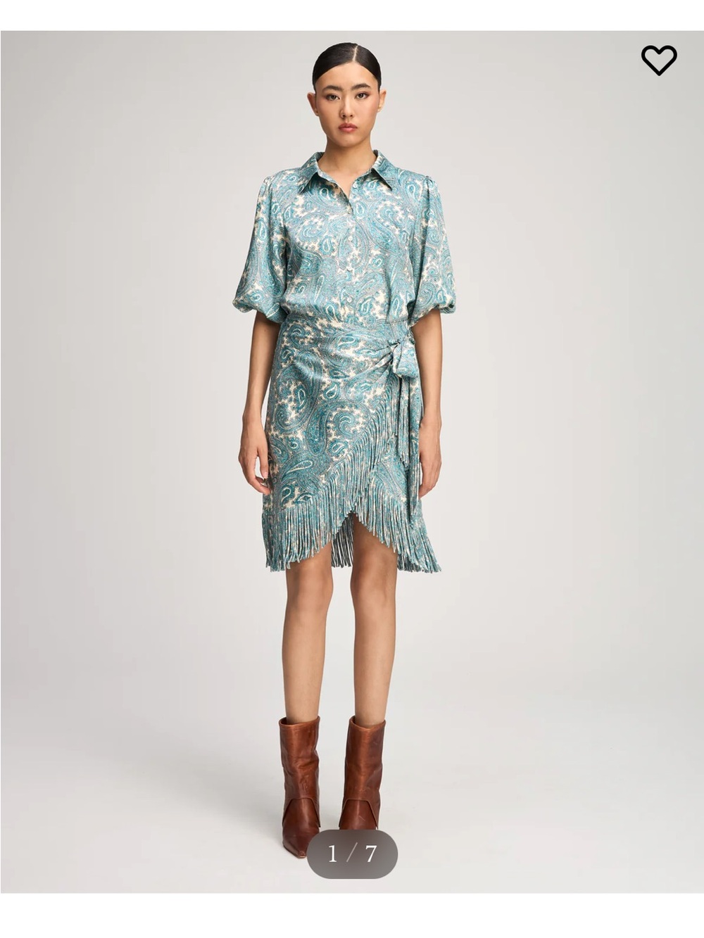 cinq a sept Hendrix Paisley Kember Dress